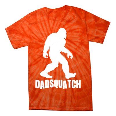 Funny Dadsquatch Dad Sasquatch Bigfoot Tie-Dye T-Shirt