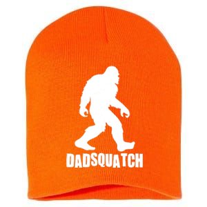 Funny Dadsquatch Dad Sasquatch Bigfoot Short Acrylic Beanie