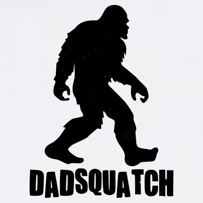 Funny Dadsquatch Dad Sasquatch Bigfoot Garment-Dyed Sweatshirt