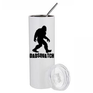 Funny Dadsquatch Dad Sasquatch Bigfoot Stainless Steel Tumbler