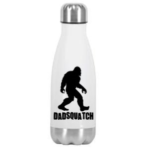 Funny Dadsquatch Dad Sasquatch Bigfoot Stainless Steel Insulated Water Bottle