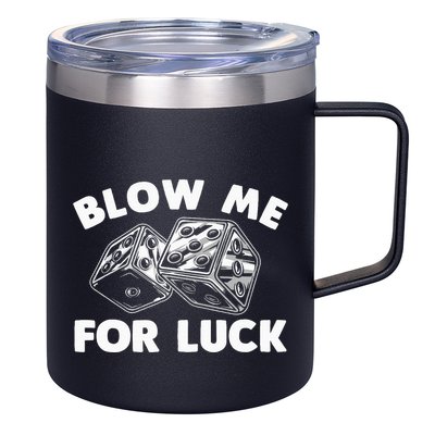 Funny Dice Design Gambling Dice Casino Lovers 12oz Stainless Steel Coffee Mug