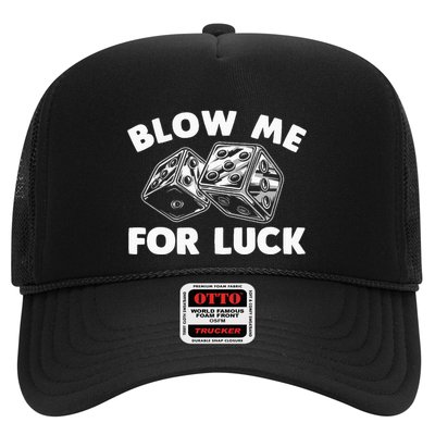 Funny Dice Design Gambling Dice Casino Lovers Trucker Hat