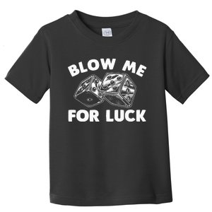 Funny Dice Design Gambling Dice Casino Lovers Toddler T-Shirt