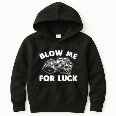 Funny Dice Design Gambling Dice Casino Lovers Kids Hoodie
