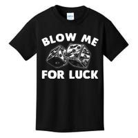 Funny Dice Design Gambling Dice Casino Lovers Kids T-Shirt