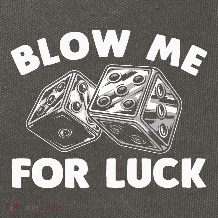 Funny Dice Design Gambling Dice Casino Lovers Cotton Canvas Backpack