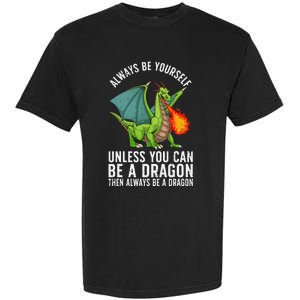 Funny Dragon Design For Fantasy Dragon Lover Garment-Dyed Heavyweight T-Shirt