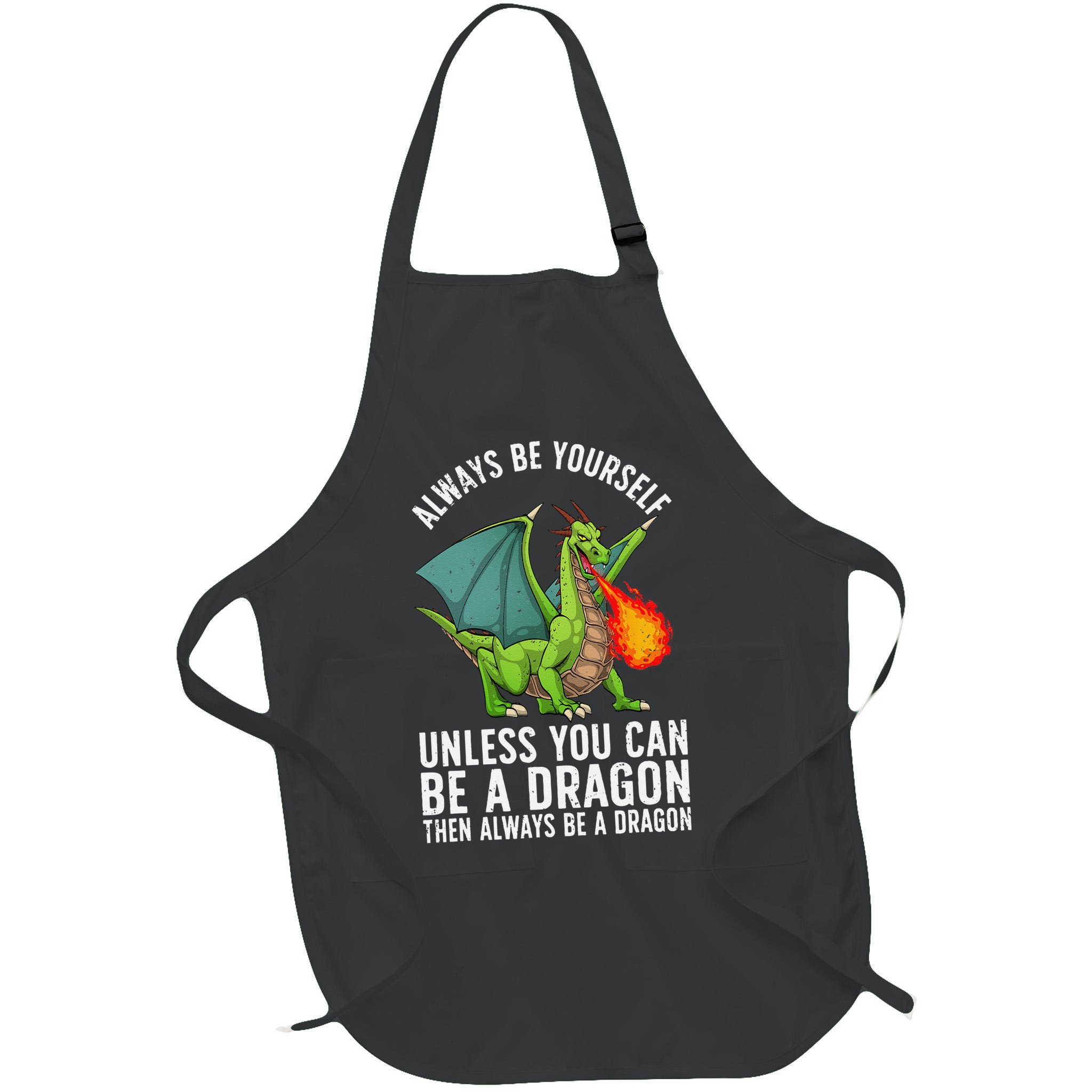 Funny Dragon Design For Fantasy Dragon Lover Apron