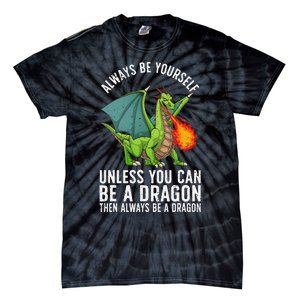 Funny Dragon Design For Fantasy Dragon Lover Tie-Dye T-Shirt