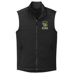 Funny Dragon Design For Fantasy Dragon Lover Collective Smooth Fleece Vest