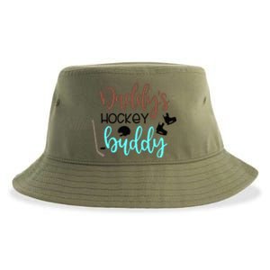 Father's Day Daddy's Hockey Buddy Gift Sustainable Bucket Hat