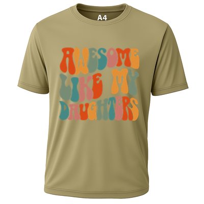FatherS Day Dad Gifts Daughters Awesome Like My Daughters Performance Shirt