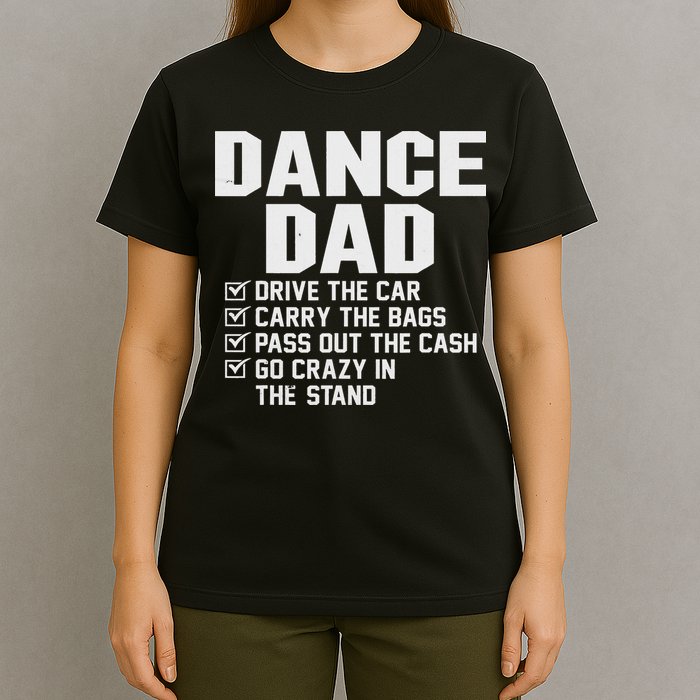 Funny Dance Dad Proud Dancer Dancing Father T-Shirt