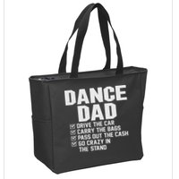 Funny Dance Dad Proud Dancer Dancing Father Zip Tote Bag