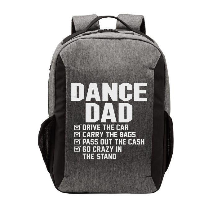 Funny Dance Dad Proud Dancer Dancing Father Vector Backpack