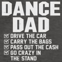 Funny Dance Dad Proud Dancer Dancing Father Vector Backpack