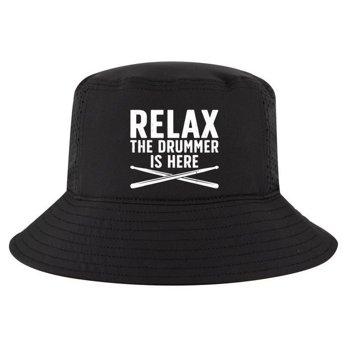 Funny Drummer Design For Drum Player Music Lover Cool Comfort Performance Bucket Hat