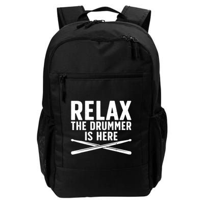 Funny Drummer Design For Drum Player Music Lover Backpack