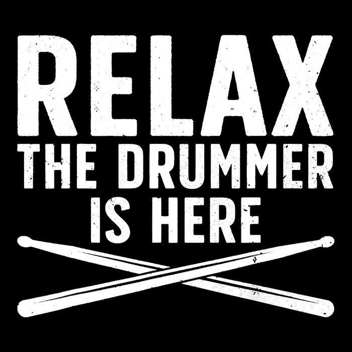 Funny Drummer Design For Drum Player Music Lover 7-Panel Snapback Hat