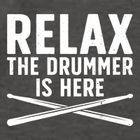 Funny Drummer Design For Drum Player Music Lover Vector Backpack