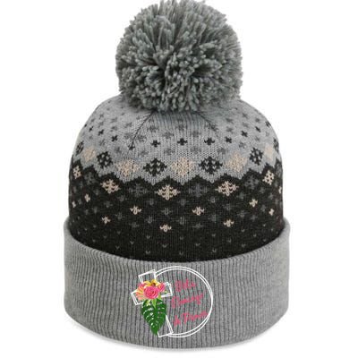 Feliz Domingo De Ramos Palm Sunday Gift The Baniff Cuffed Pom Beanie