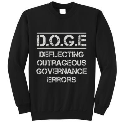 Funny Doge. Deflecting Outrageous Governance Errors Sweatshirt