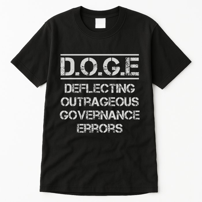 Funny Doge. Deflecting Outrageous Governance Errors Tall T-Shirt