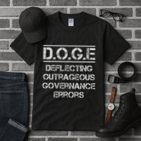 Funny Doge. Deflecting Outrageous Governance Errors Tall T-Shirt