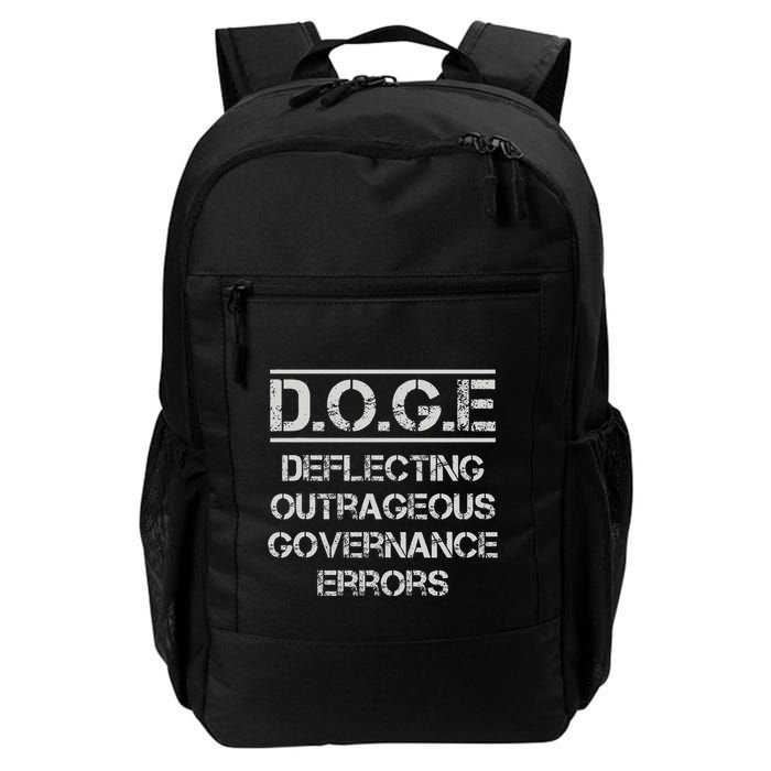 Funny Doge. Deflecting Outrageous Governance Errors Backpack