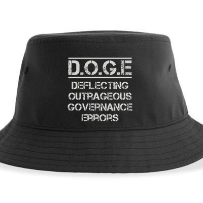 Funny Doge. Deflecting Outrageous Governance Errors Sustainable Bucket Hat