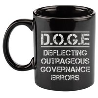 Funny Doge. Deflecting Outrageous Governance Errors 11oz C Handle Ceramic Mug