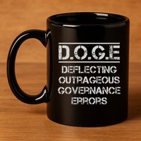 Funny Doge. Deflecting Outrageous Governance Errors 11oz C Handle Ceramic Mug