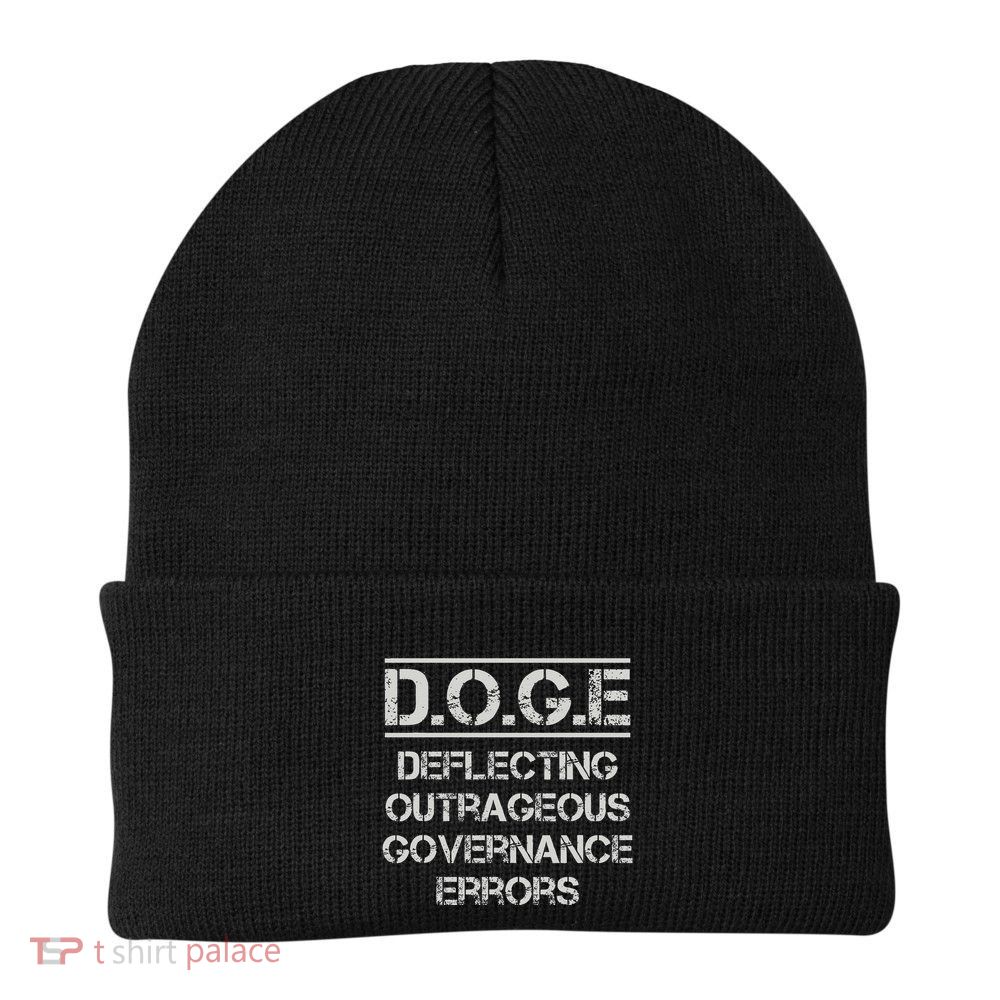 Funny Doge. Deflecting Outrageous Governance Errors Beanie
