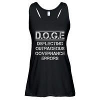 Funny Doge. Deflecting Outrageous Governance Errors Ladies Essential Flowy Tank