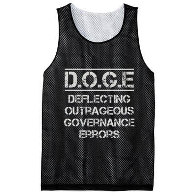 Funny Doge. Deflecting Outrageous Governance Errors Mesh Reversible Basketball Jersey Tank