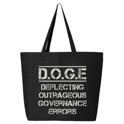 Funny Doge. Deflecting Outrageous Governance Errors 25L Jumbo Tote