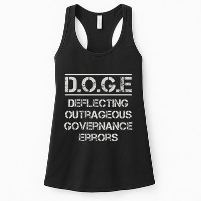 Funny Doge. Deflecting Outrageous Governance Errors Womens Tank Top