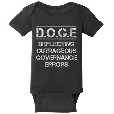 Funny Doge. Deflecting Outrageous Governance Errors Baby Bodysuit