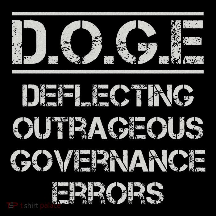 Funny Doge. Deflecting Outrageous Governance Errors Toddler Sweatshirt