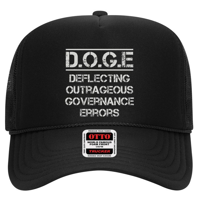 Funny Doge. Deflecting Outrageous Governance Errors Trucker Hat