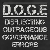 Funny Doge. Deflecting Outrageous Governance Errors Trucker Hat