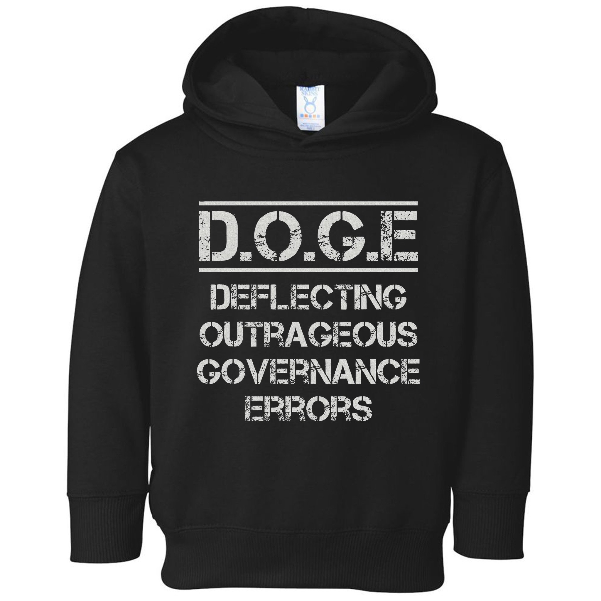 Funny Doge. Deflecting Outrageous Governance Errors Toddler Hoodie