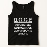 Funny Doge. Deflecting Outrageous Governance Errors Tank Top