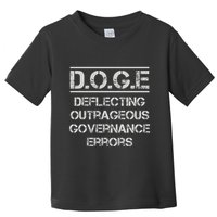 Funny Doge. Deflecting Outrageous Governance Errors Toddler T-Shirt
