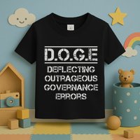 Funny Doge. Deflecting Outrageous Governance Errors Toddler T-Shirt