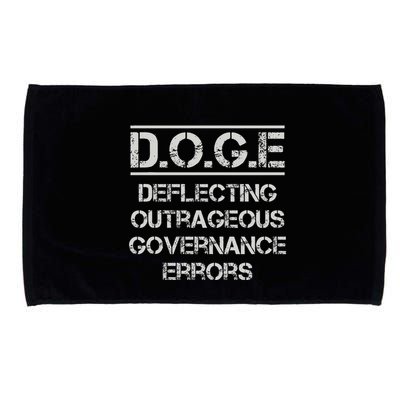 Funny Doge. Deflecting Outrageous Governance Errors Microfiber Hand Towel