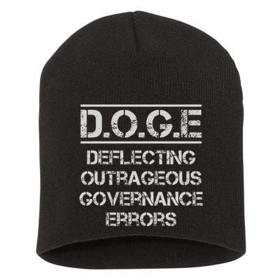 Funny Doge. Deflecting Outrageous Governance Errors Short Acrylic Beanie