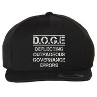 Funny Doge. Deflecting Outrageous Governance Errors Wool Snapback Cap