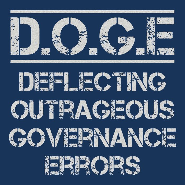 Funny Doge. Deflecting Outrageous Governance Errors Infant Baby Jersey Bodysuit